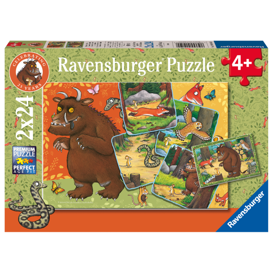 Ravensburger Puzzle 2x24 Piece The Gruffalo
