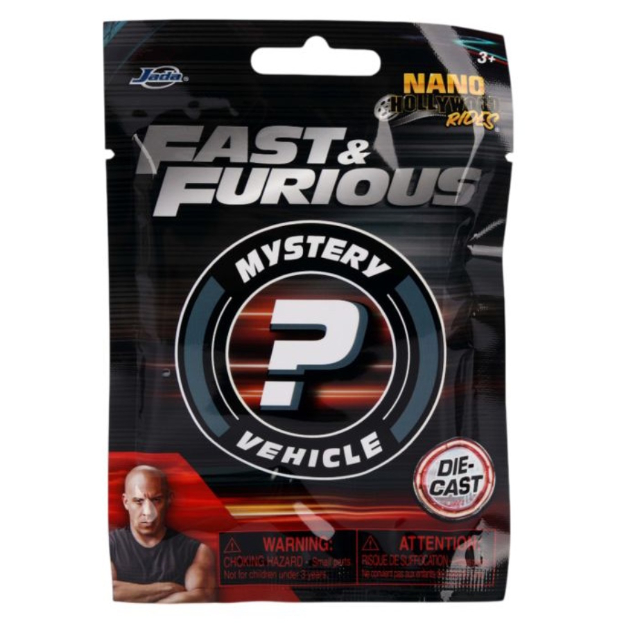 Jada Collectables Fast & Furious Nano Vehicle Blind Bag Series 2 Assorted