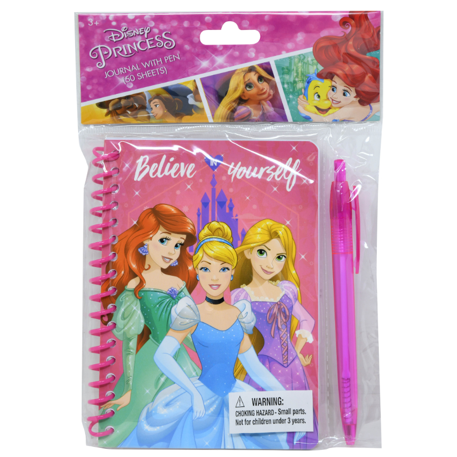 Disney Princess Spiral Notebook & Pen
