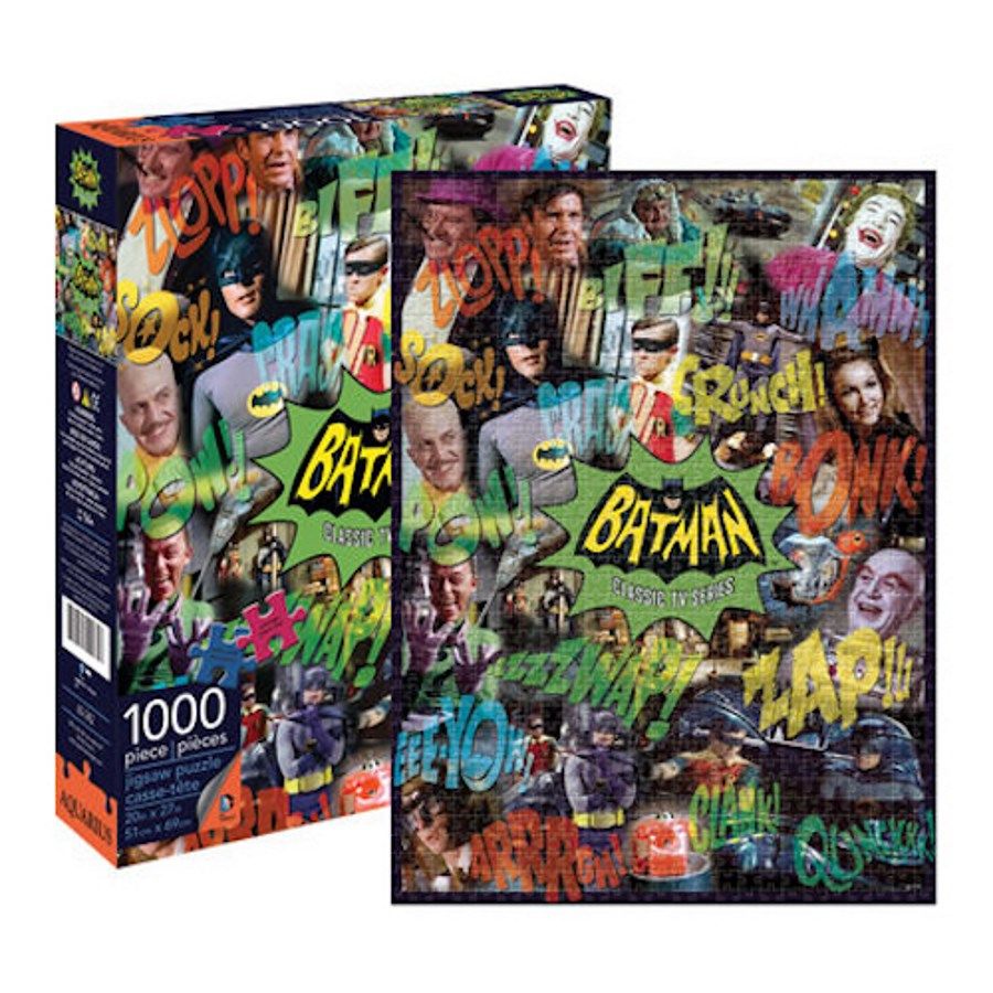 DC Comics Batman TV Collage 1000 Piece Puzzle