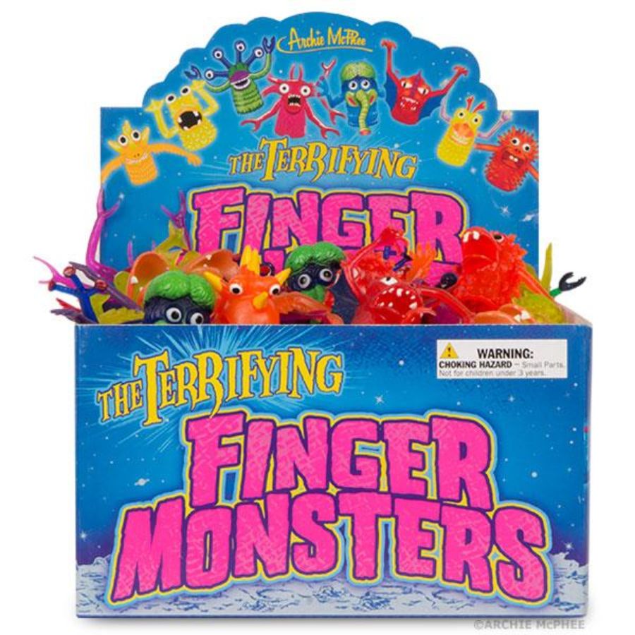 Archie McPhee Monster Finger Puppets