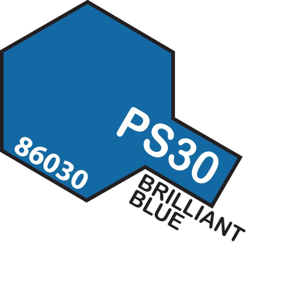 Tamiya Spray Polycarb Paint PS30 Brilliant Blue