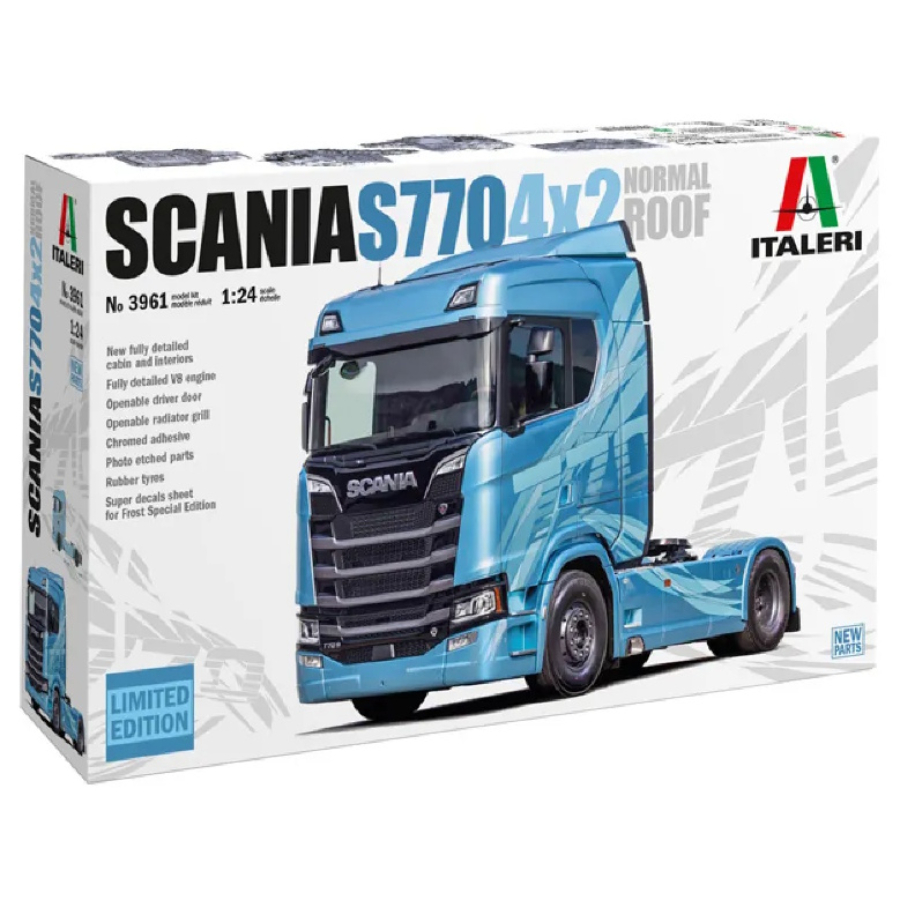 Italeri Model Kit 1:24 Scania 770 4x2 Normal Roof