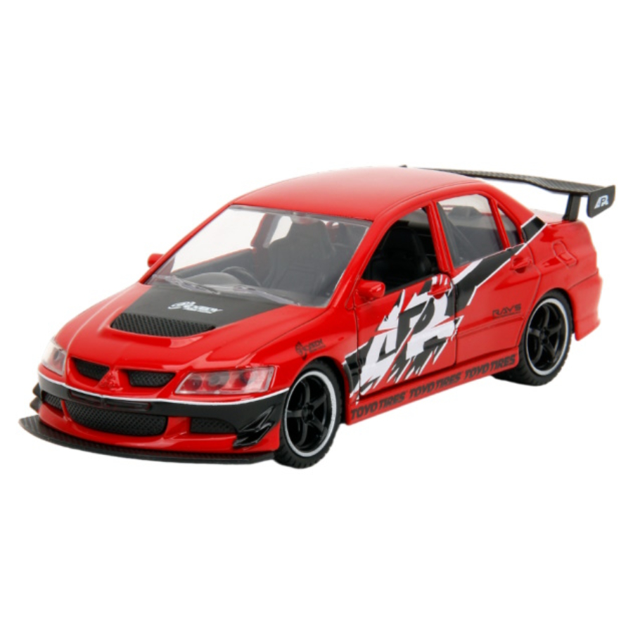 Jada Diecast 1:32 Fast & Furious Mitsubishi Lancer Evolution IX Glossy Red