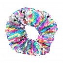 Colour Burst Sequin Scrunchie