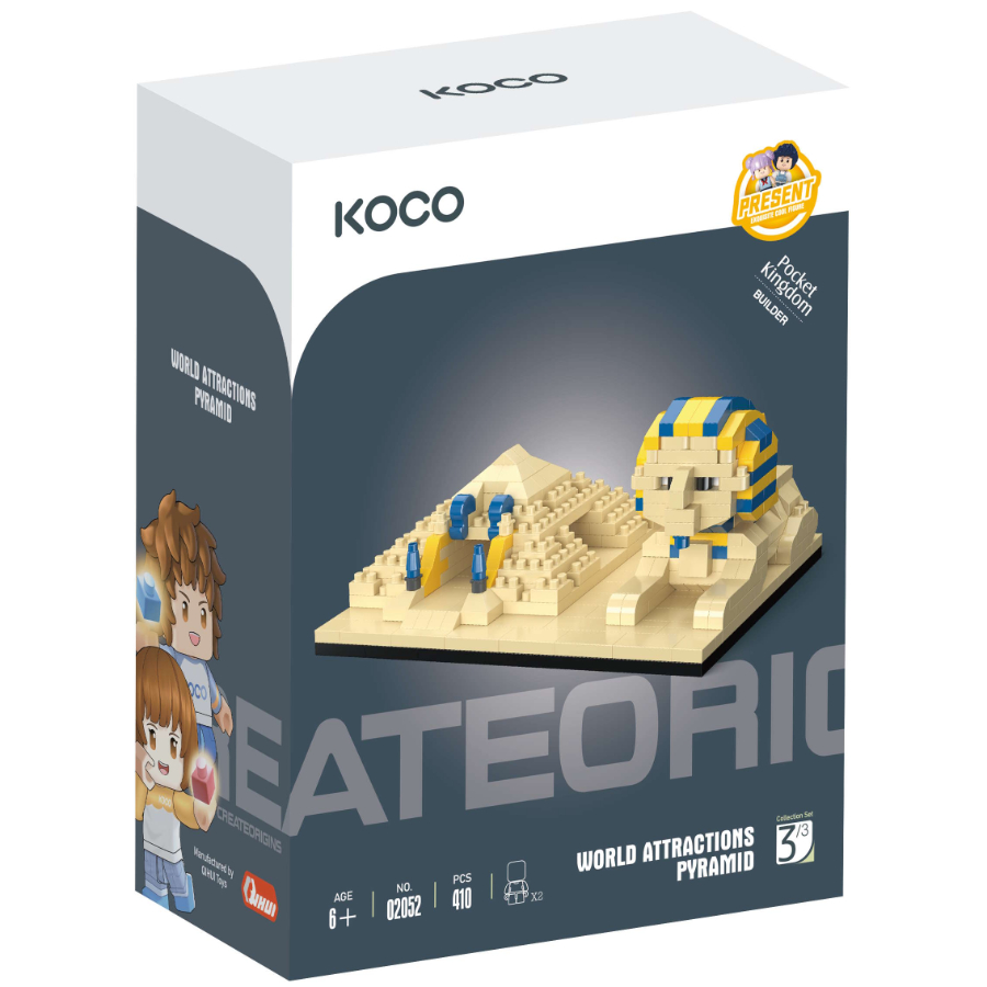Koko Building Blocks Landmarks The Pyramids 410 Pieces
