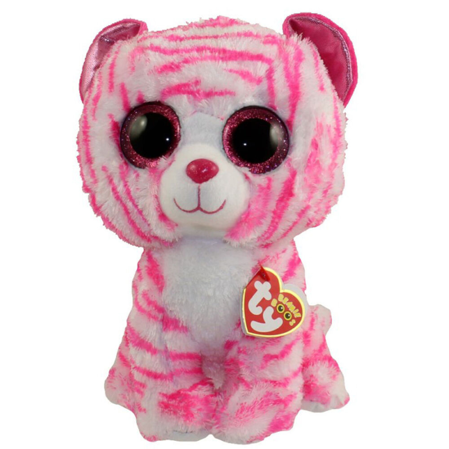 Beanie Boos Medium Plush Asia The Pink & White Tiger