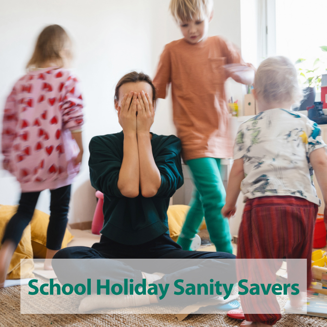 School Holiday Sanity Savers On Sale