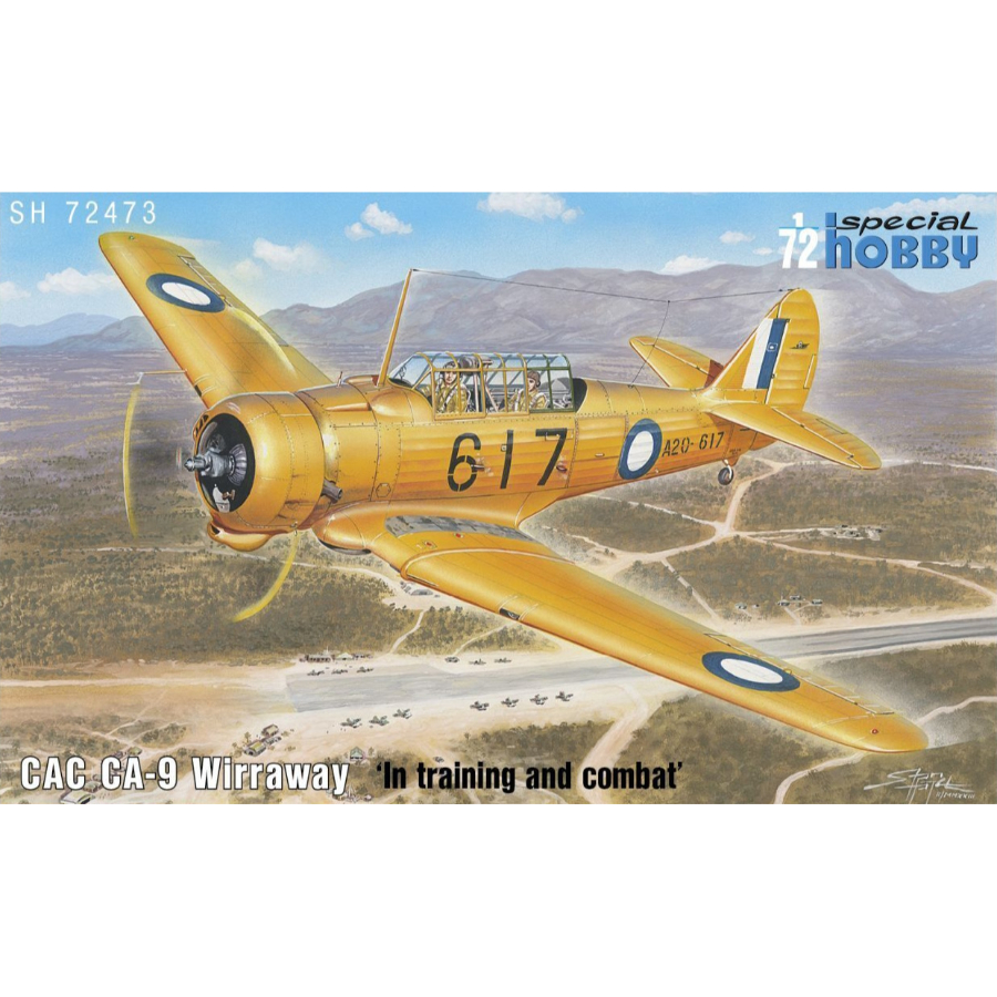 Special Hobby Model Kit 1:72 CAC CA-9 Wirraway In Training & Combat Aust Decals