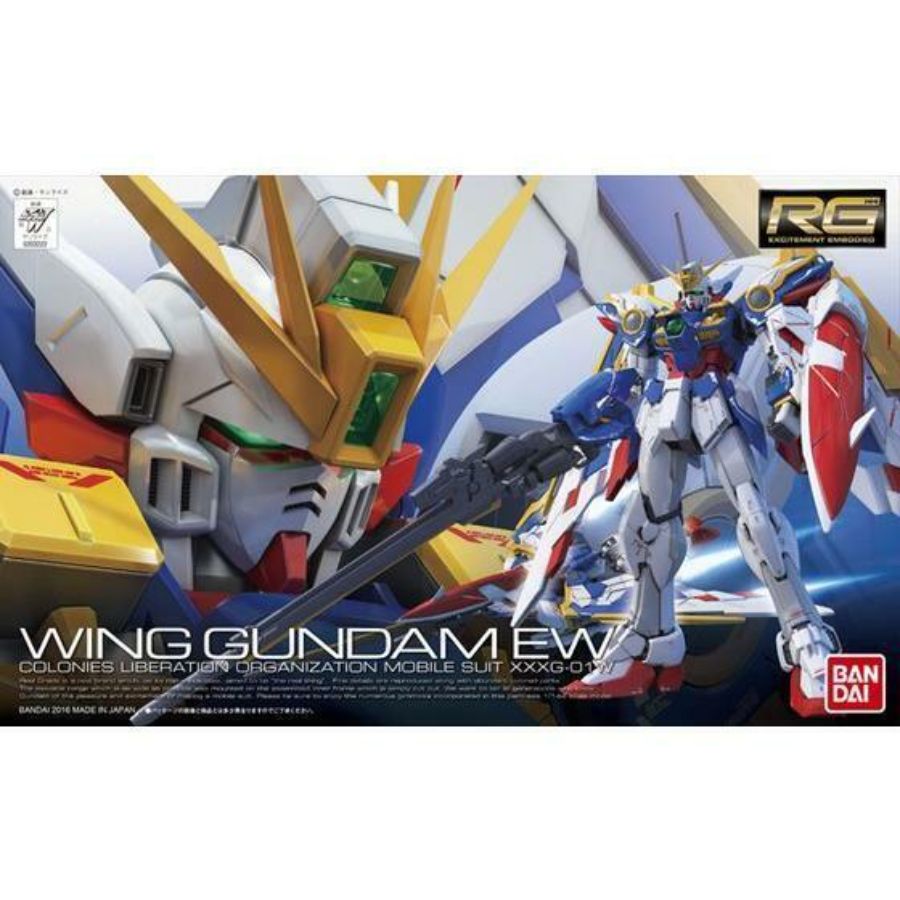Gundam Model Kit 1:144 RG XXXG-01W Wing Gundam EW