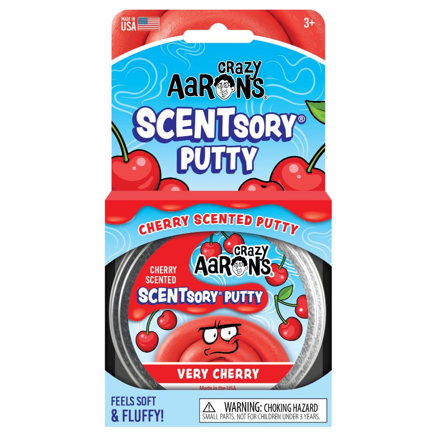 Crazy Aarons Scentsory Putty 7cm Tin Very Cherry