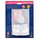 Dolls World Soft Shoes & Socks For Dolls Up To 46cm Assorted Designs