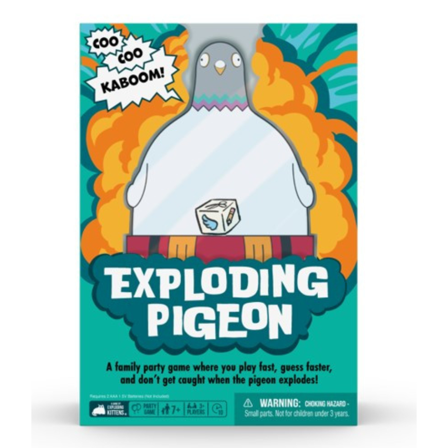 Exploding Pigeon Game By Exploding Kittens