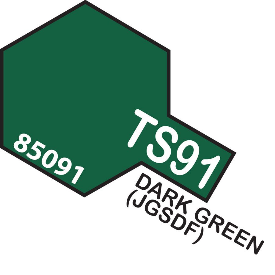 Tamiya Spray Paint TS91 Dark Green JGSDF
