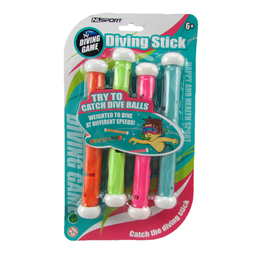 NL Sport Pool Dive Sticks 4 Pack
