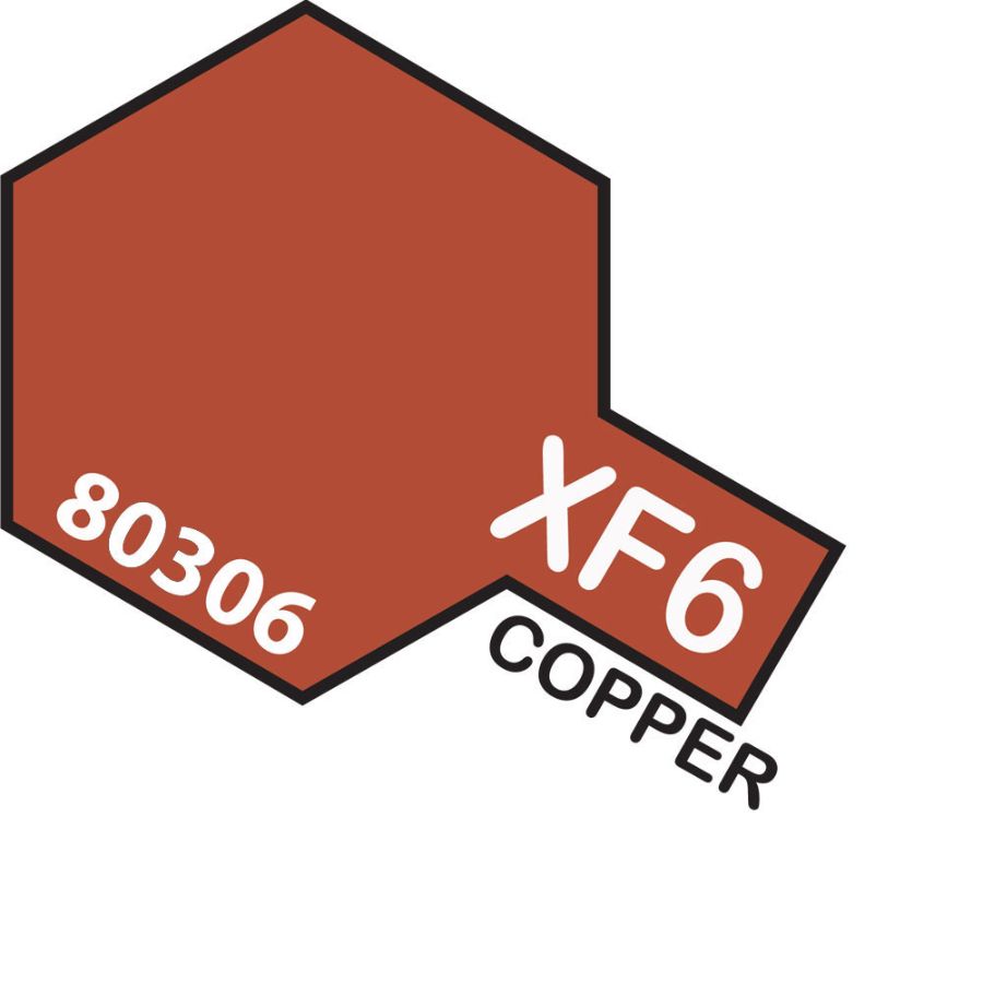 Tamiya Enamel Paint XF6 Copper