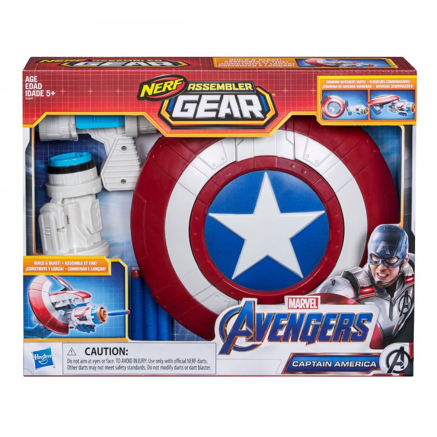 Avengers Captain America Nerf Assembler Gear