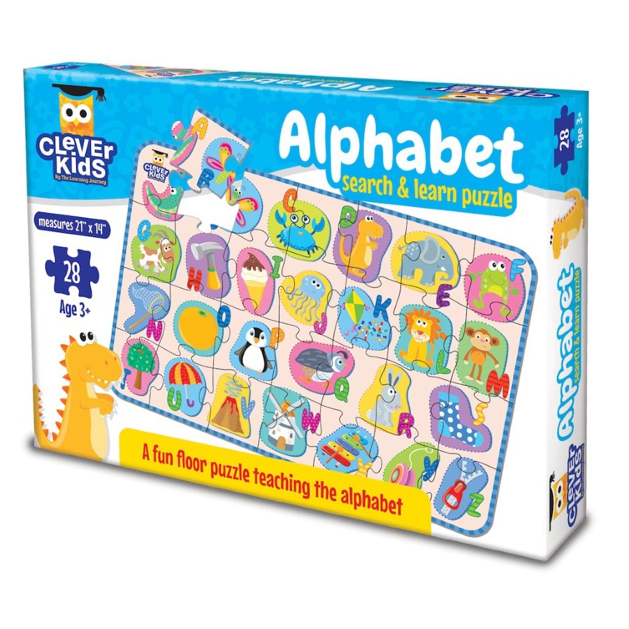 Clever Kids 28 Piece Floor Puzzle Alphabet