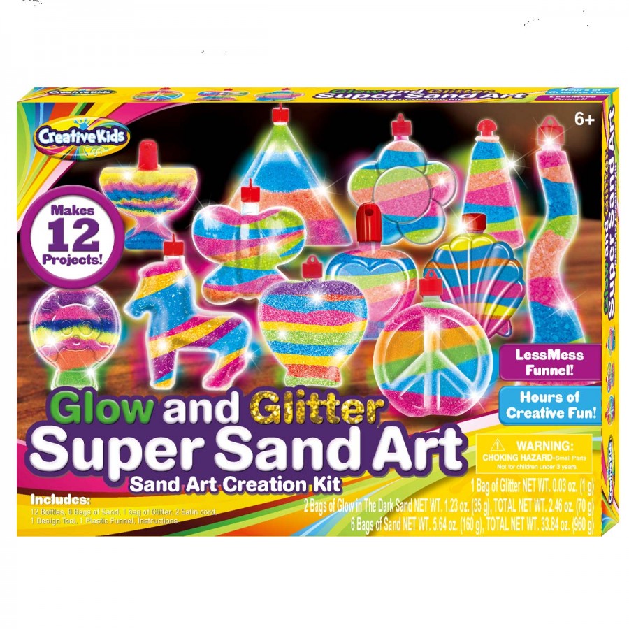 Glow & Glitter Sand Art