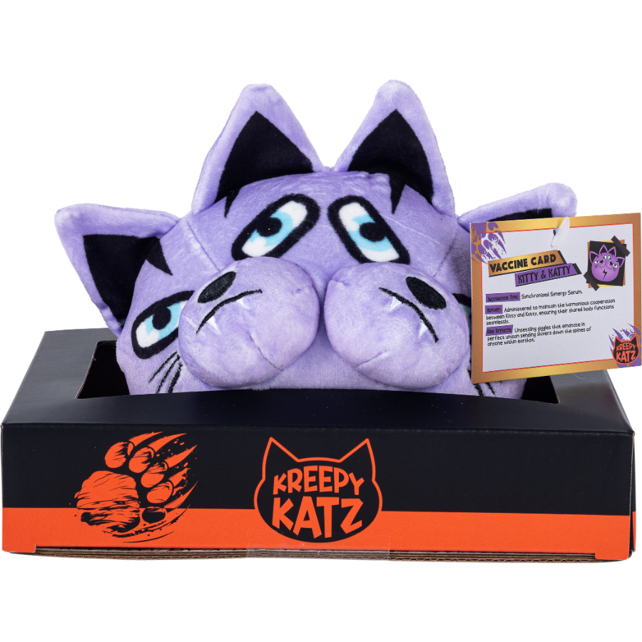 Kreepy Katz Series 1 Litter Tray Katty & Kitty