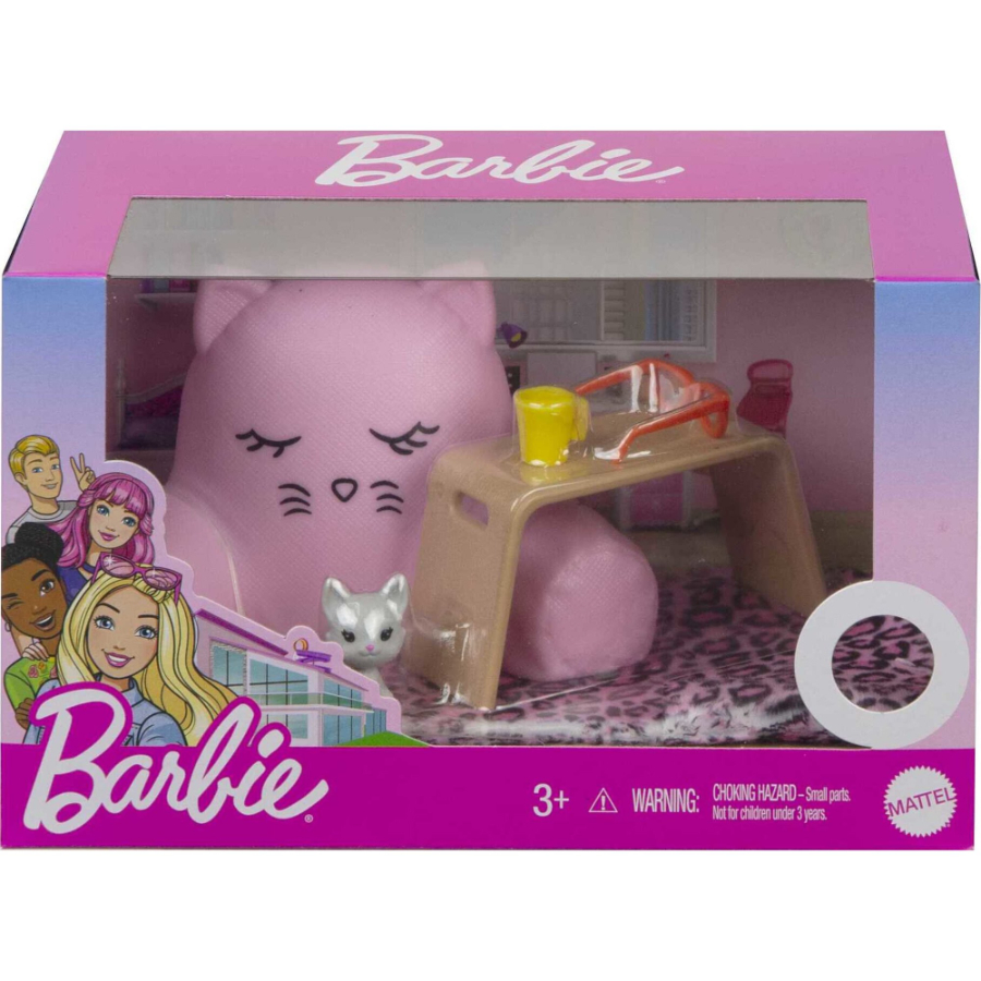 Barbie Lounging Accessory Pack With 6 Pieces