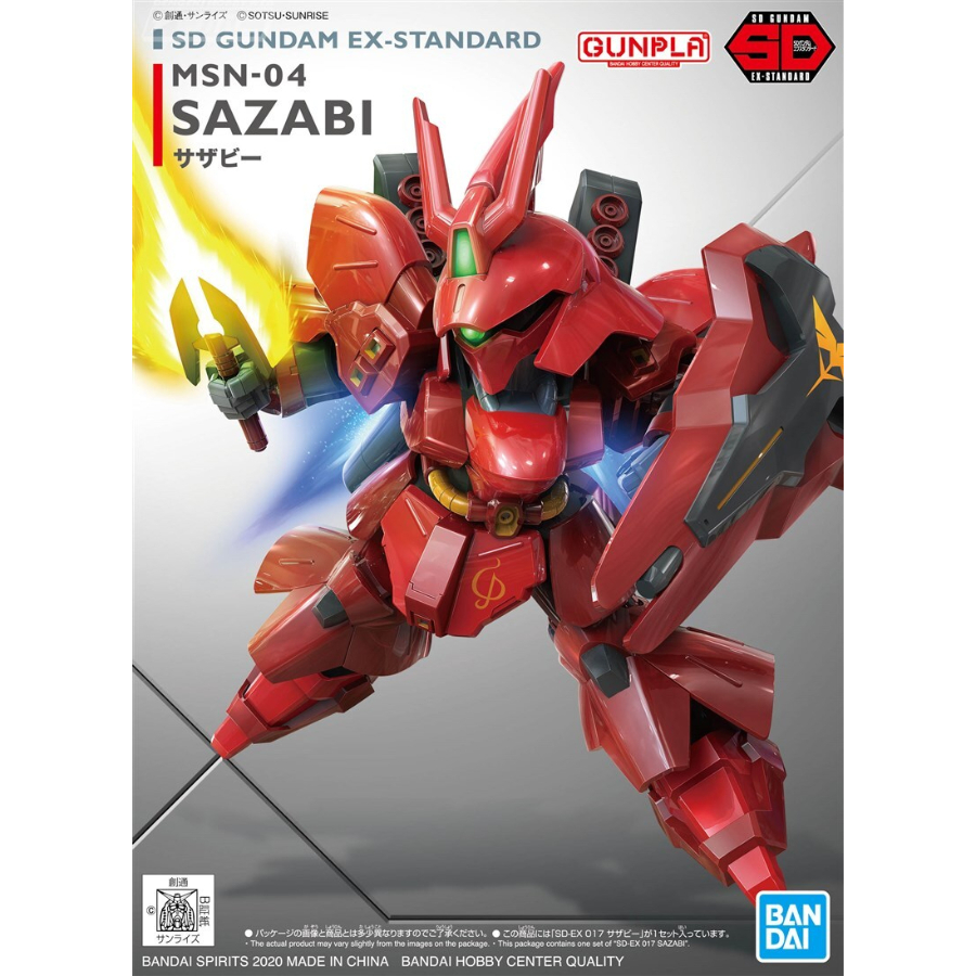 Gundam Model Kit SD Ex-Standard Sazabi