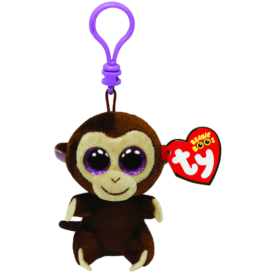 Beanie Boos Clips Coconut The Brown Monkey