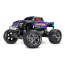 Traxxas Radio Control 1:10 Rustler 2WD Stadium Truck XL5 Brushed With LED Lights Battery & Charger Assorted