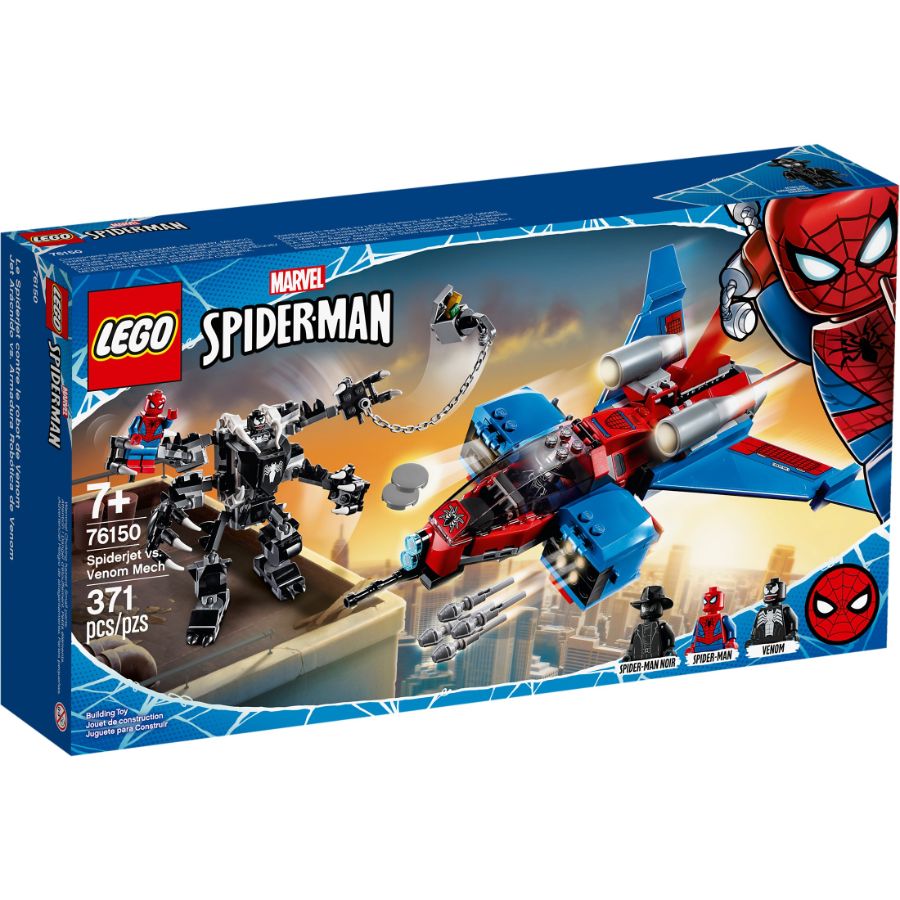 LEGO Super Heroes Spiderjet vs Venom Mech