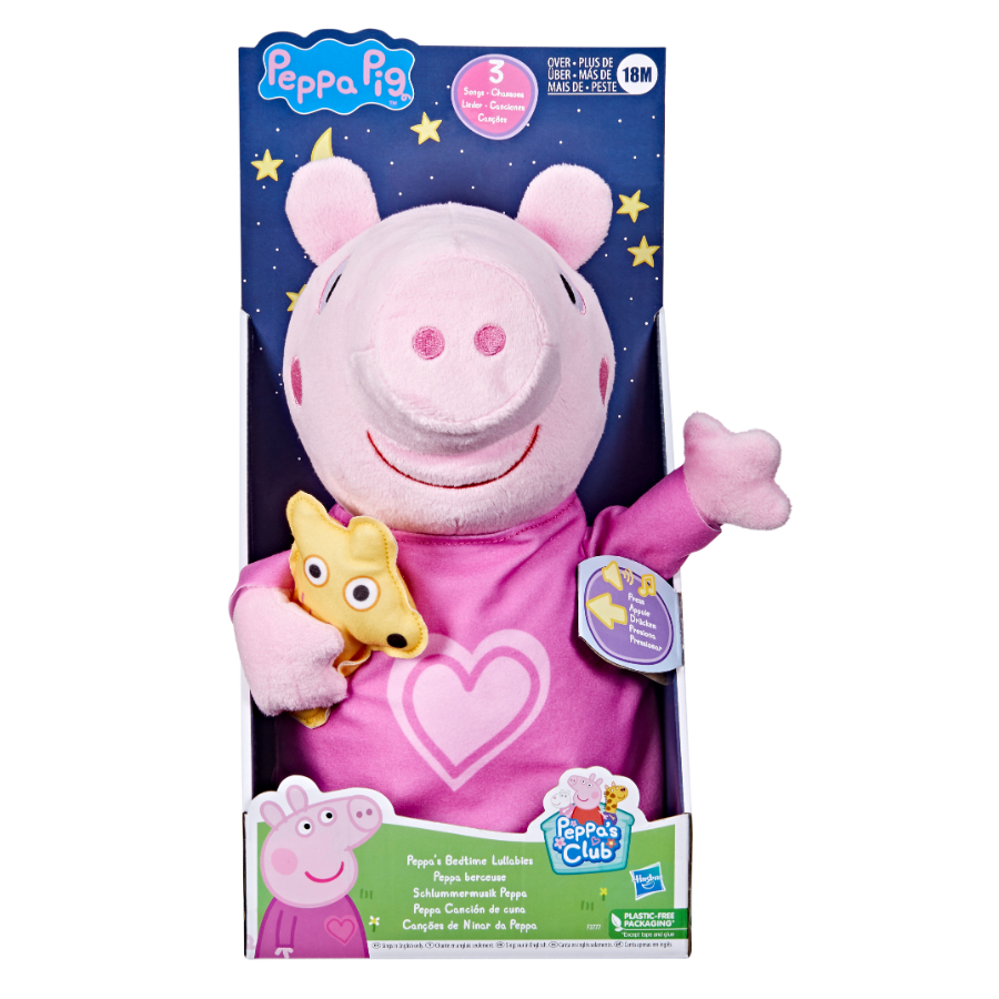 Peppa Pig Peppas Bedtime Lullabies Singing Plush