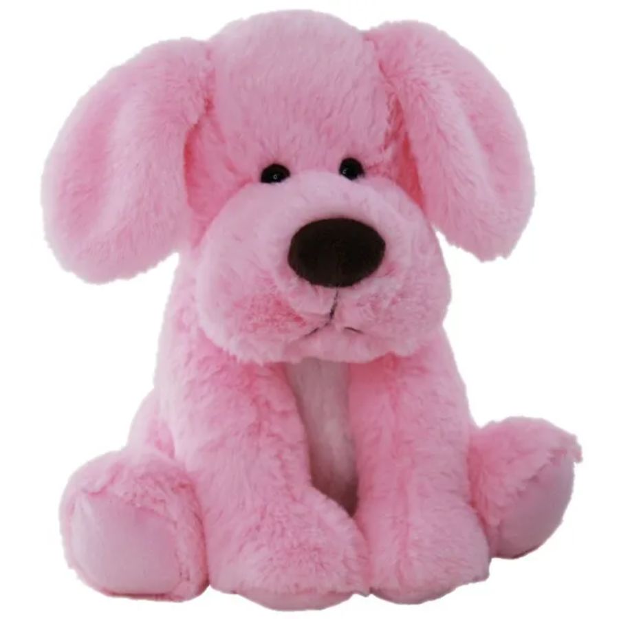 Dog Rory Sitting Pink 21cm