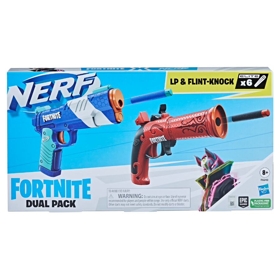 Nerf Fortnite Dart Blaster Dual Pack