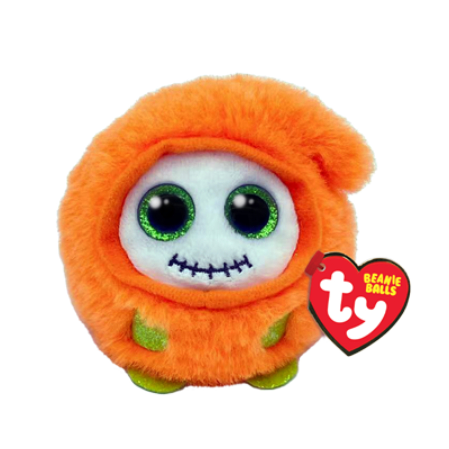 Beanie Boos Ty Puffies Griffin Orange Ghoul