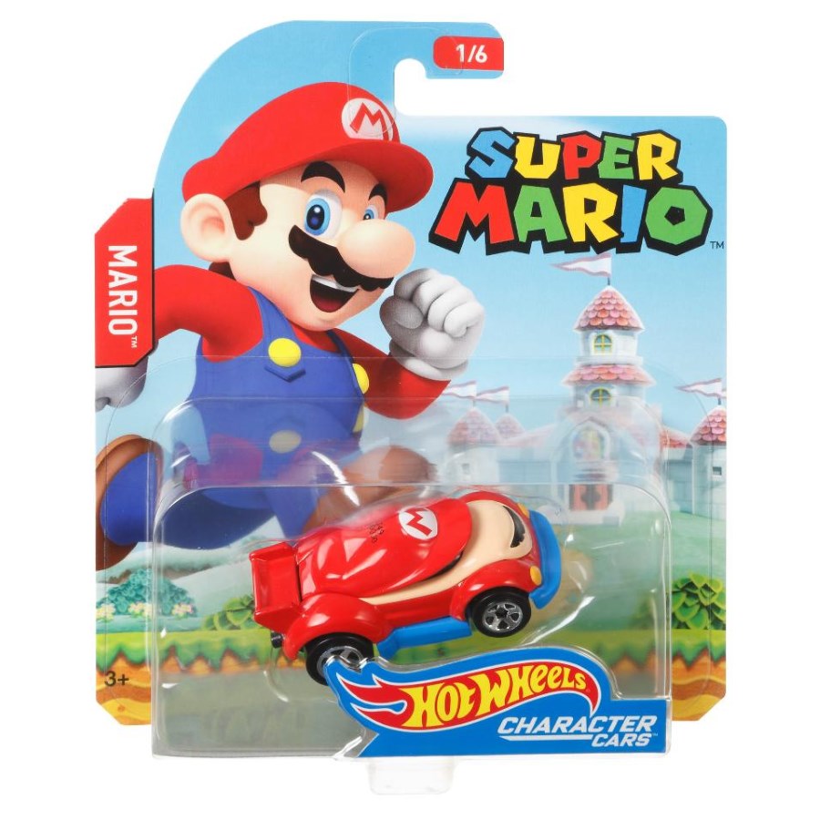 Hot Wheels Mario Bros Assorted