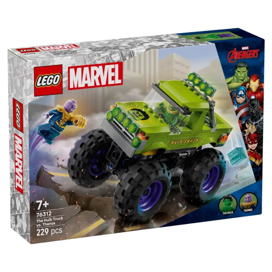 LEGO Super Heroes Marvel The Hulk Truck Versus Thanos