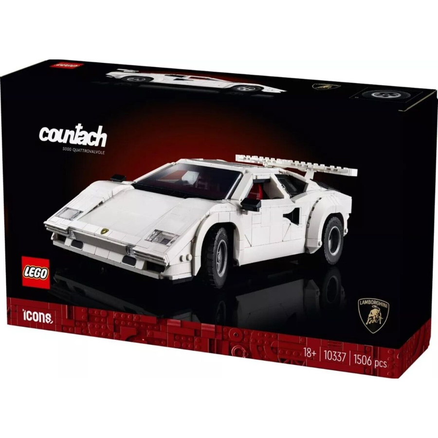 LEGO Icons Lamborghini Countach 5000 Quattrovalvole