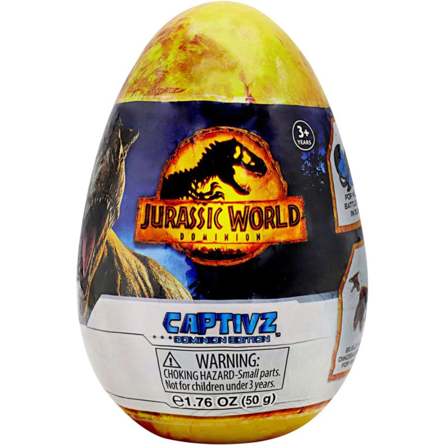 Jurassic World Dominion Captivz Slime Egg Surprise Assorted