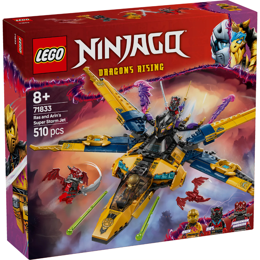 LEGO NINJAGO Ras & Arins Super Storm Jet