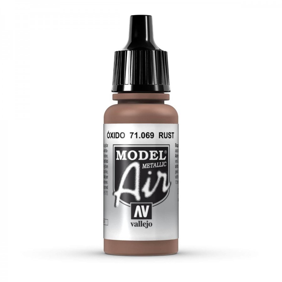 Vallejo Acrylic Paint Model Air Rust 17ml