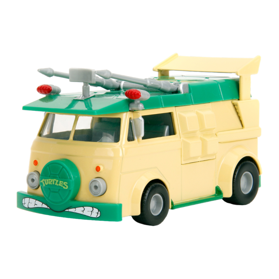 Jada Diecast 1:32 Teenage Mutant Ninja Turtles VW Party Bus