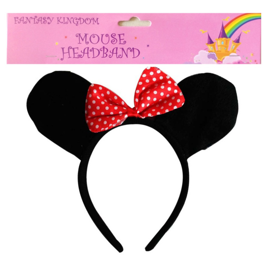 Headband Mouse With Bow