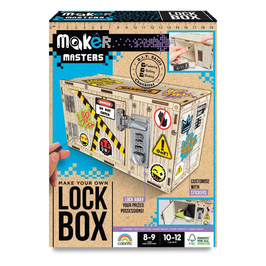 Maker Masters Make Your Own Lockbox