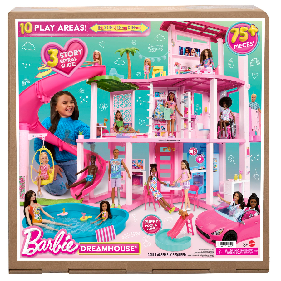 Barbie Dream House Ultimate Pool Party Playset & Accessories