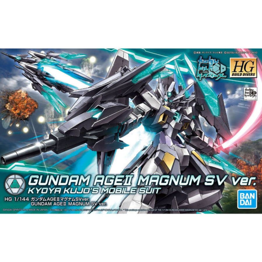 Gundam Model Kit 1:144 HGBD Gundam Age II Magnum SV Ver