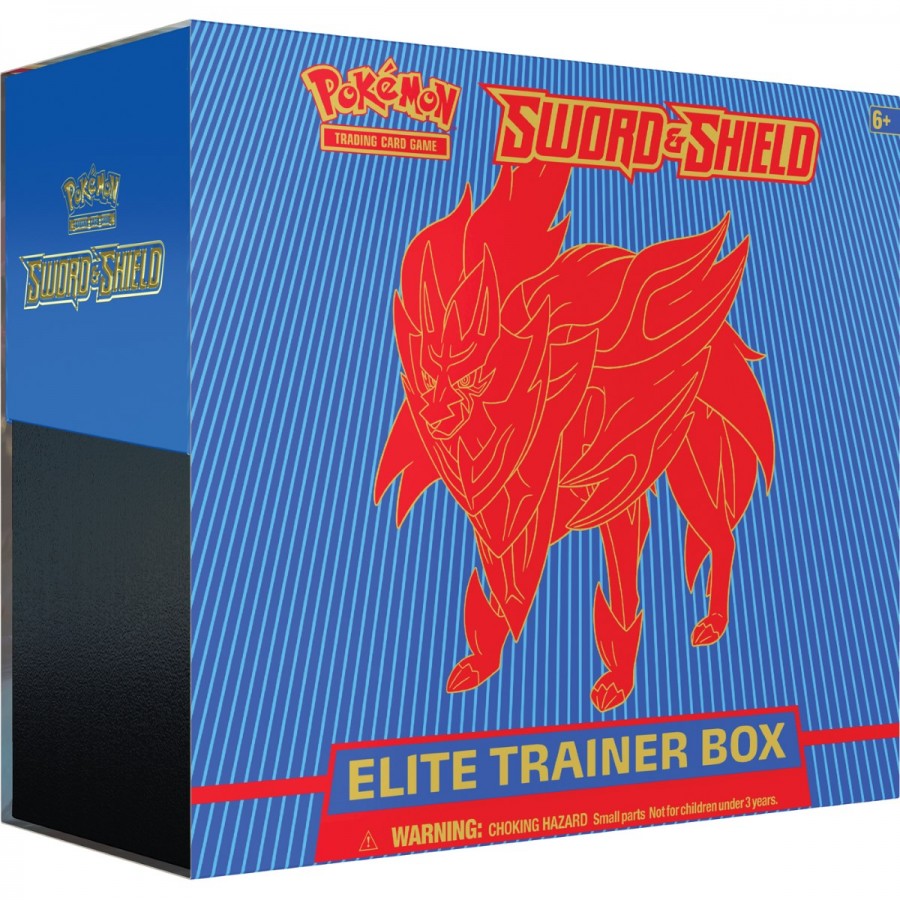 Pokemon TCG Sword & Shield Trainer Box Assorted