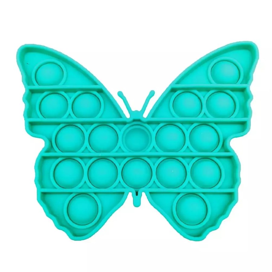 Pop It Fidget Toy Butterfly Shape Assorted