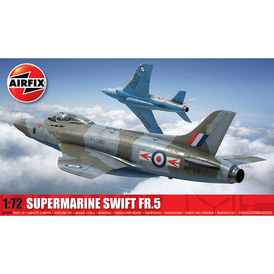 Airfix Model Kit 1:72 Supermarine Swift FR5