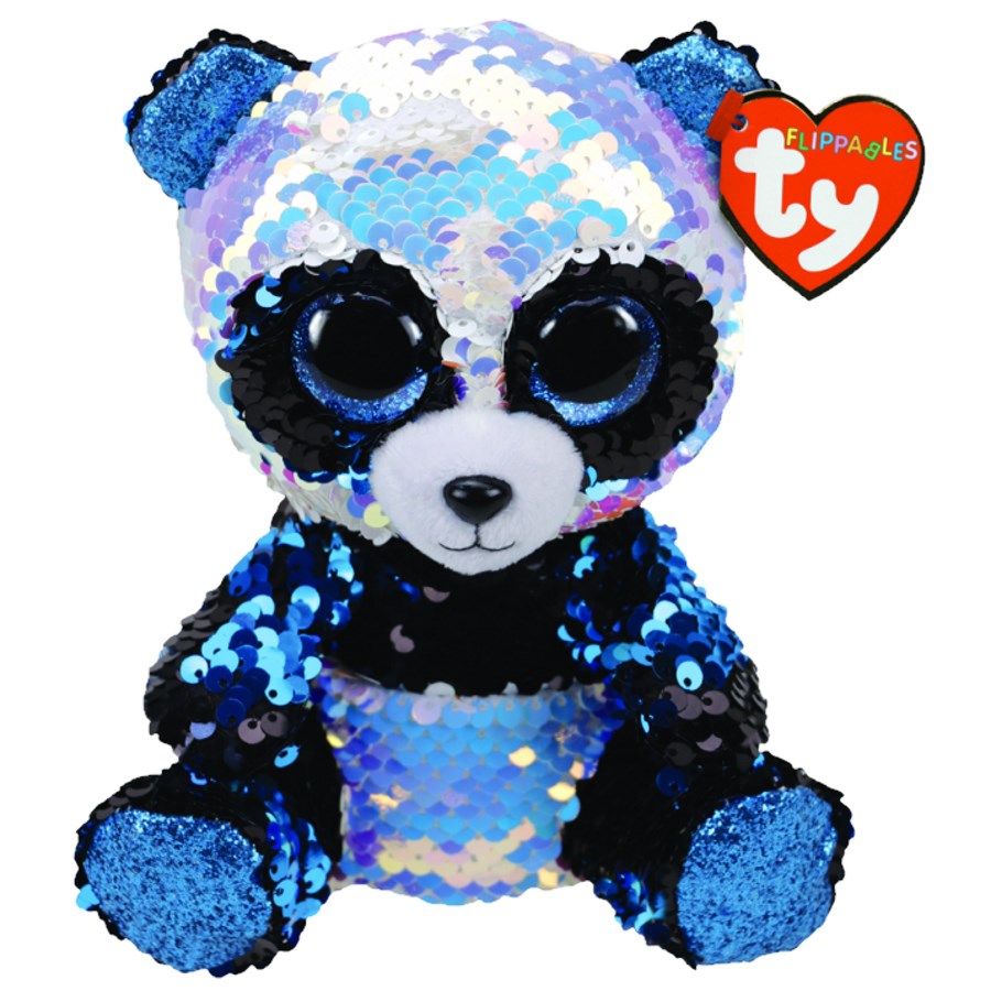 Beanie Boos Flippables Medium Plush Bamboo Panda