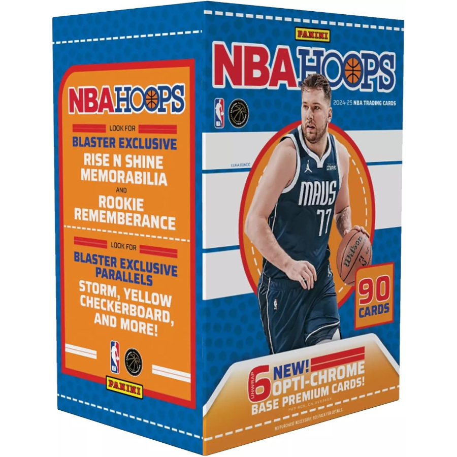 Panini NBA Hoops 2024-2025 Basketball Trading Cards Blaster Pack
