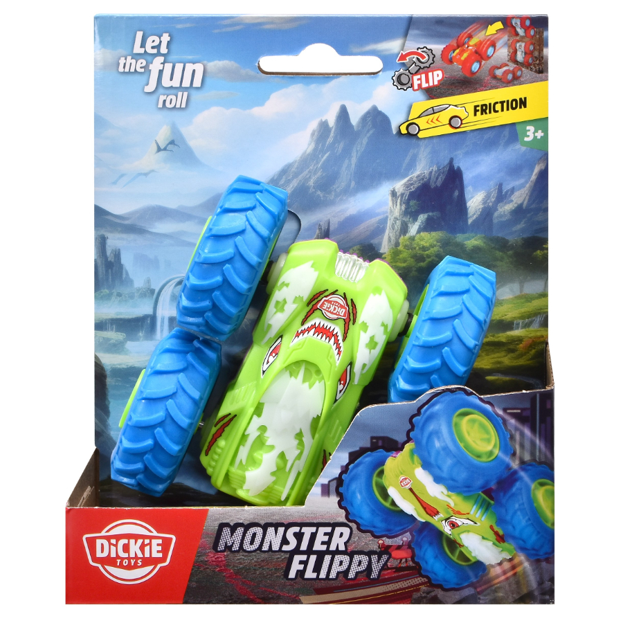 Dickie Toys Monster Flippy Friction Vehicle Assorted | Toys | Casey's Toys